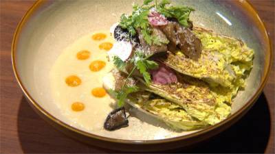 創意復古風餐廳 「法式」白菜滷清爽不油膩