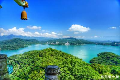 眺望日月潭全景的絕佳位置!湖光山景 旋轉樓梯成熱門打卡點