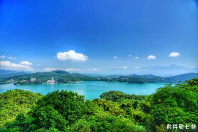 眺望日月潭全景的絕佳位置!湖光山景 旋轉樓梯成熱門打卡點