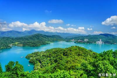 眺望日月潭全景的絕佳位置!湖光山景 旋轉樓梯成熱門打卡點