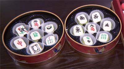 業者推逼真「麻將馬卡龍」 祝民眾聽牌過好年