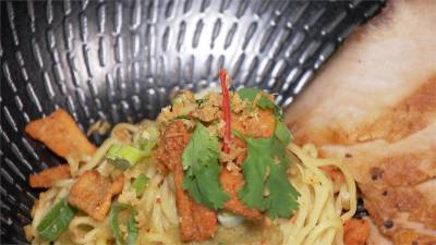 泰國手臂蝦 濃郁咖哩襯托海味鮮甜
