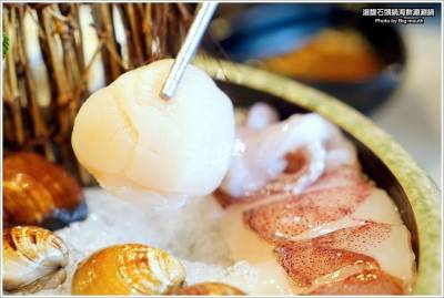 【北大美食】湯馥招牌石頭鍋海鮮涮涮鍋．樹林美味火鍋 飲料 冰淇淋吃到飽