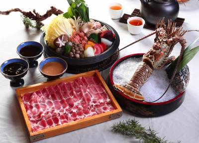 高雄翰品酒店「品日式料理」推出外帶外送龍蝦涮涮鍋
