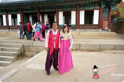 ▌韓國 ▌在韓國穿著韓服趴趴走 ♥ Oneday Hanbok一日韓服體驗 韓服質感很好噢!