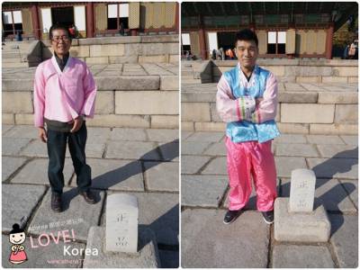 ▌韓國 ▌在韓國穿著韓服趴趴走 ♥ Oneday Hanbok一日韓服體驗 韓服質感很好噢!