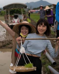 關渡彩繪稻田插秧趣 5月底繽紛呈現