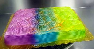 超神奇萬花筒蛋糕，轉一轉居然會變色，其實它的製作原理超簡單！