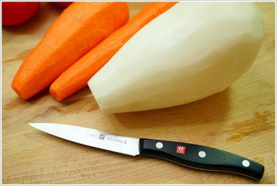 【開箱】德國雙人TWIN Pollux 6件式刀座組‧適合東方小家庭的刀具推薦 私房料理番茄牛肉麵，一分鐘快速上菜