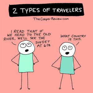 是旅人還是觀光客？10張圖看清你是哪種人！