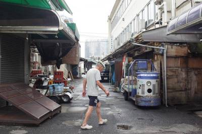 再見搬遷前 火災後的東京築地市場